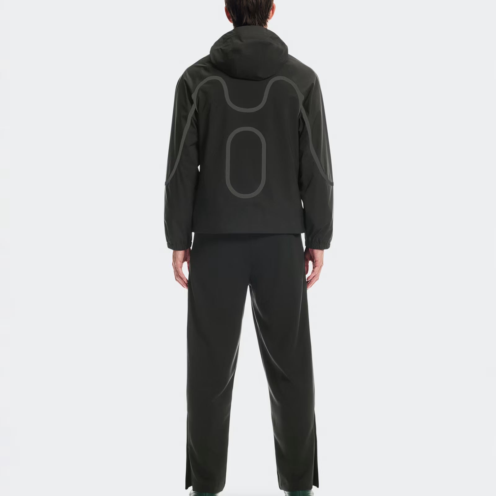On Waterproof Jacket Ikon Black