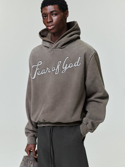 Essentials 26 Classic Half Raglan Hoodie Faded Brown