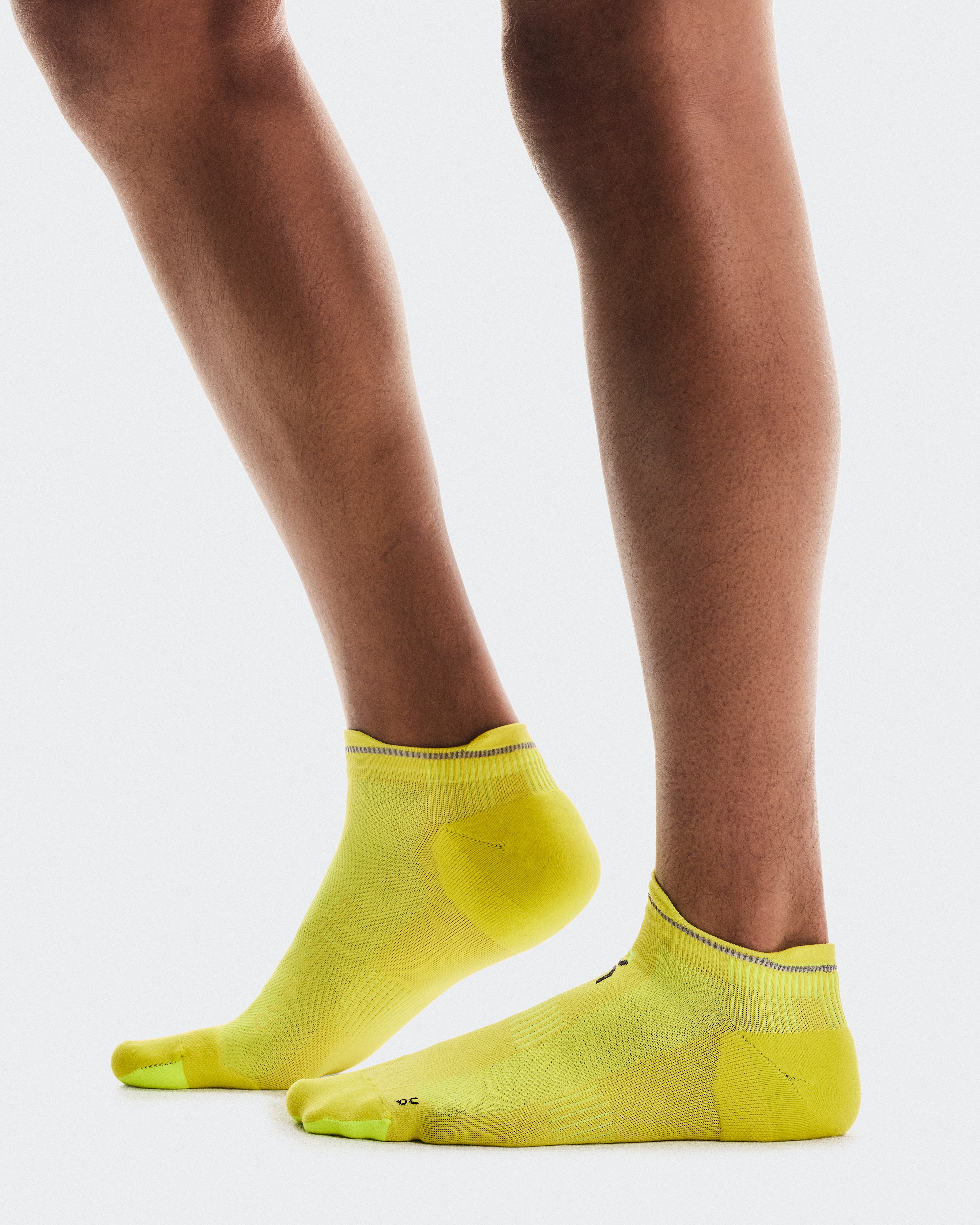 On Elite Run Sock Low Lime