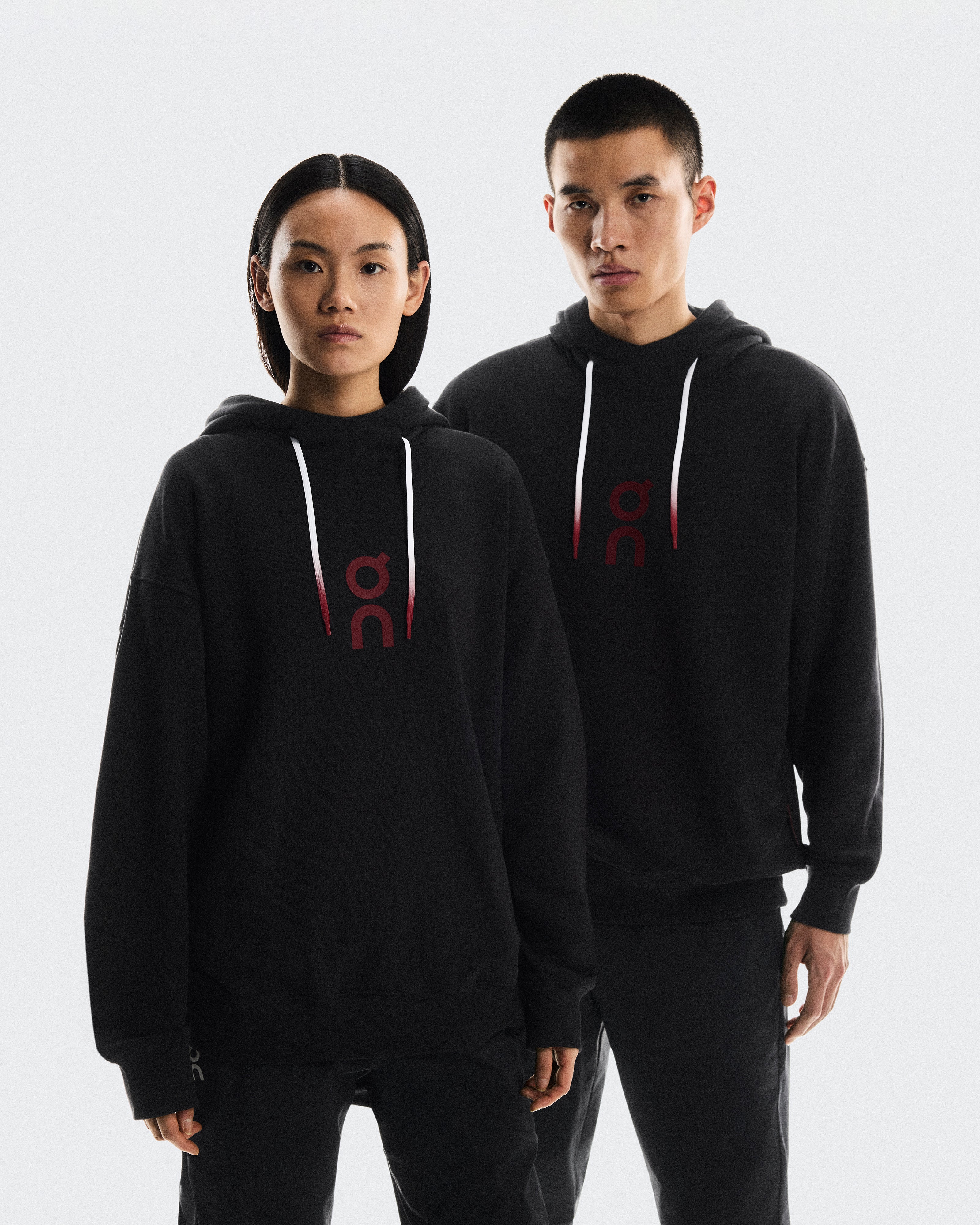 On Graphic Club Hoodie Black