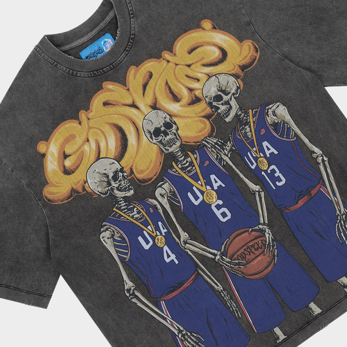 Godspeed Dream Team T-Shirt NG (Grey Wash)