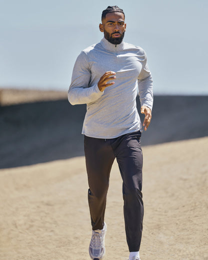 Vuori Ponto Half Zip Mock Neck