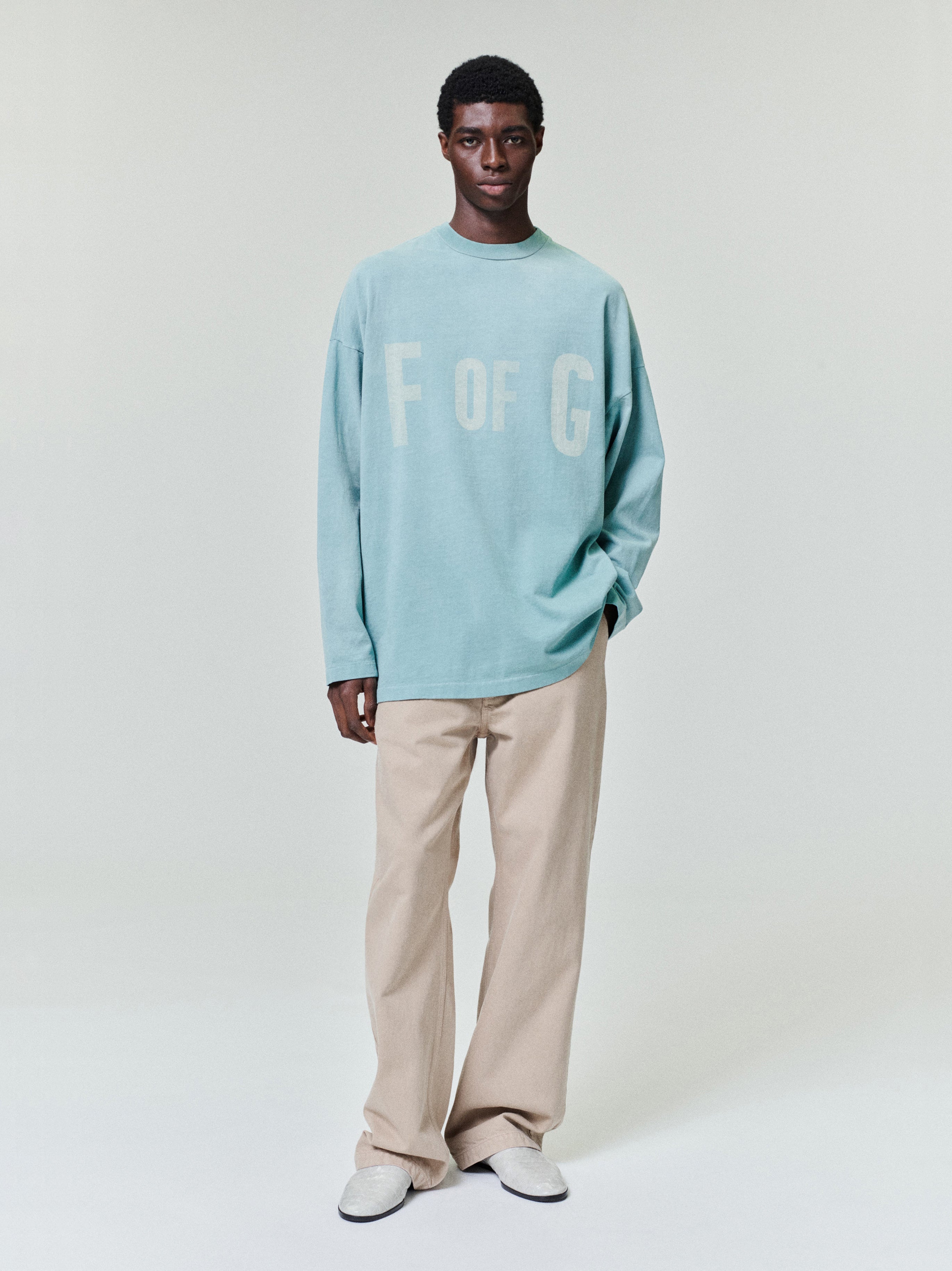 Essentials F Of G, 43 Long Sleeve Tee Sky