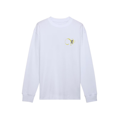 On Club Long-T Graphic White (Women'S)