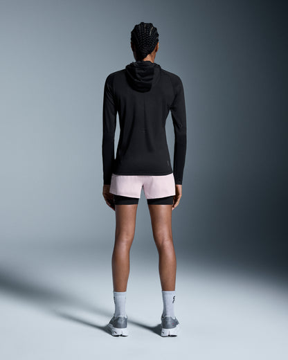 On 3" Performance 2/1 Shorts Mauve | Black (Women'S)