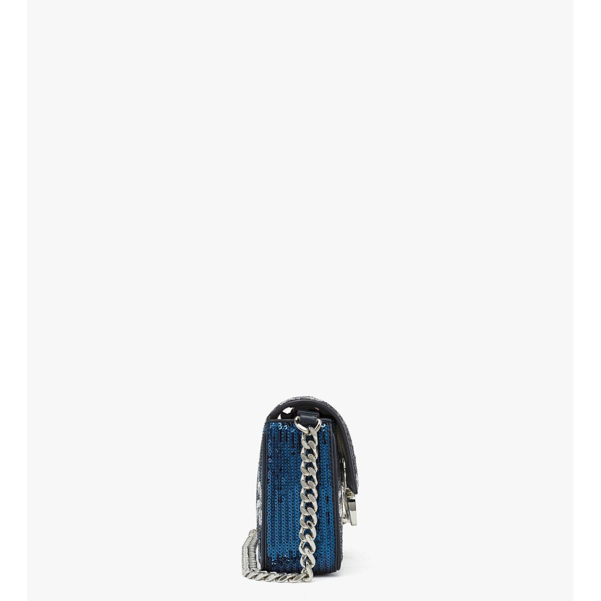 MCM Himmel Shoulder Bag In Sequin Monogram Leather