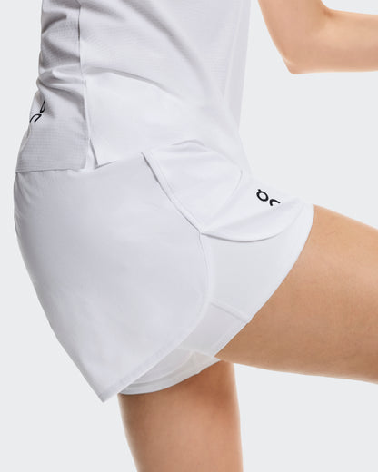 On 3" Court Shorts 2-In-1 White (Women'S)