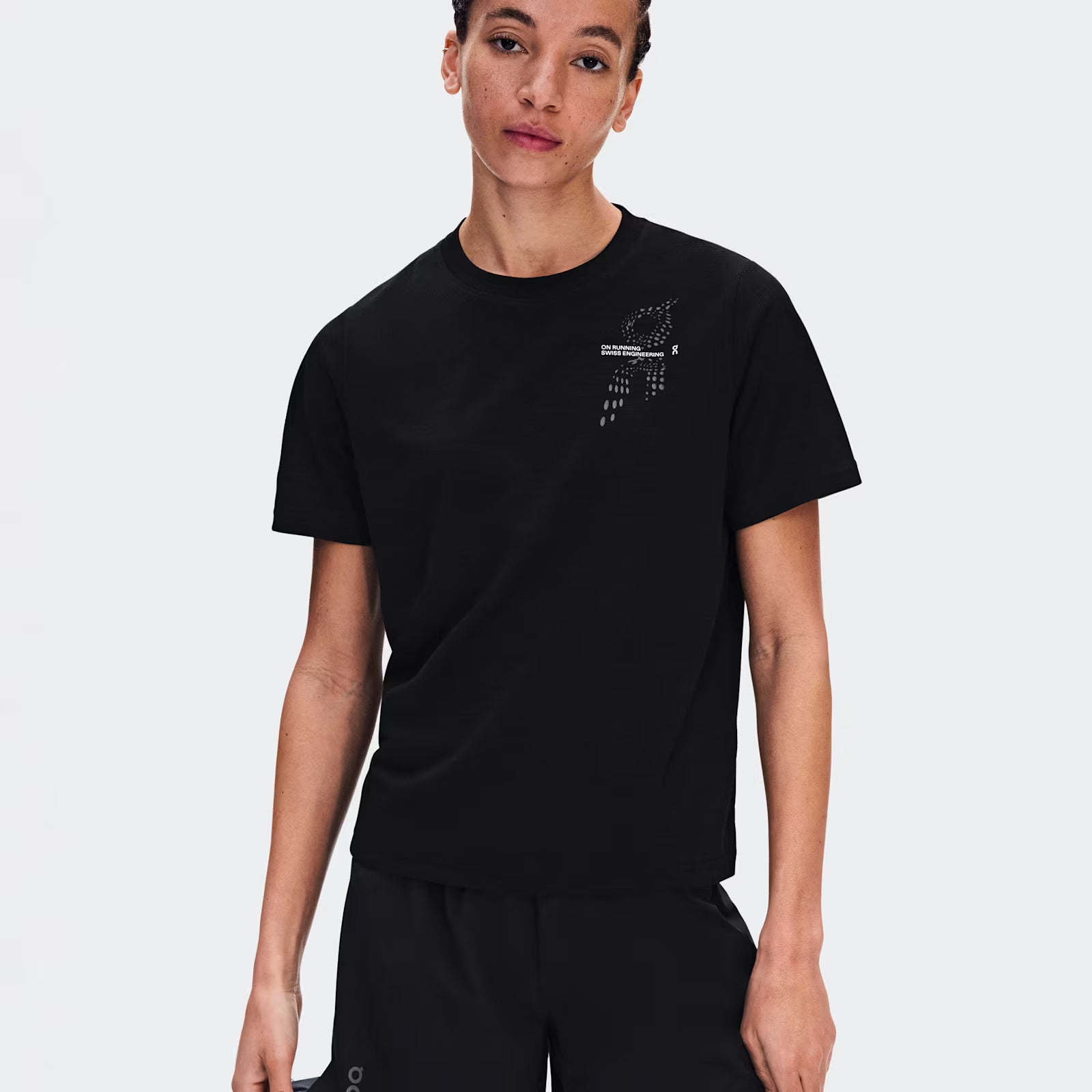 On On Run-T Black (Women'S)