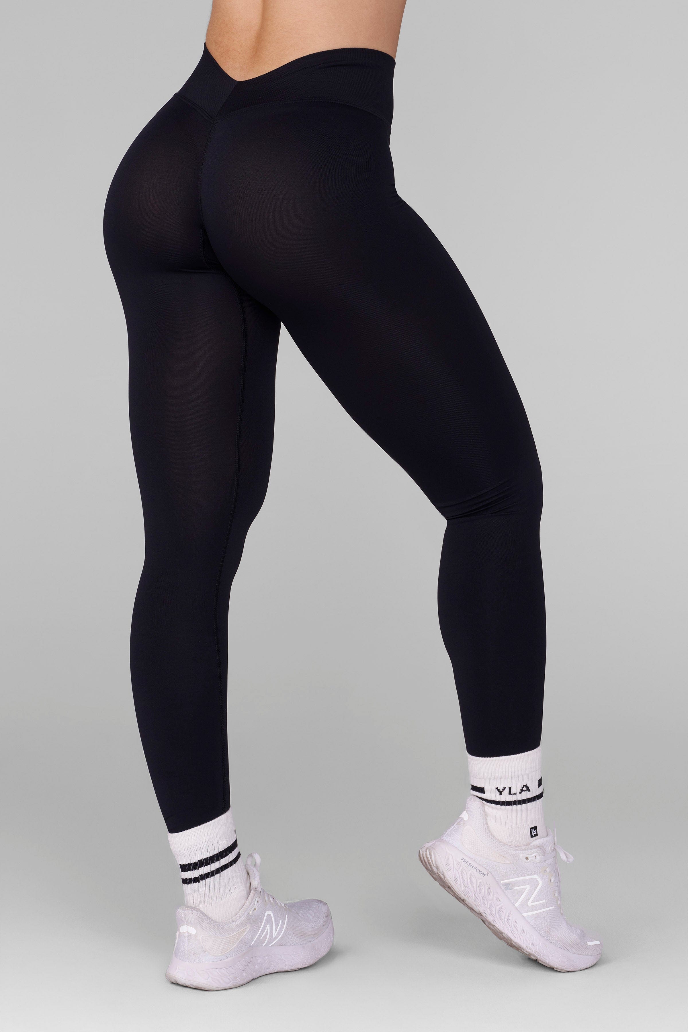 YoungLA W275 Lift Seamless Leggings Black