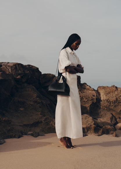 Polene Numero Neuf Textured Black