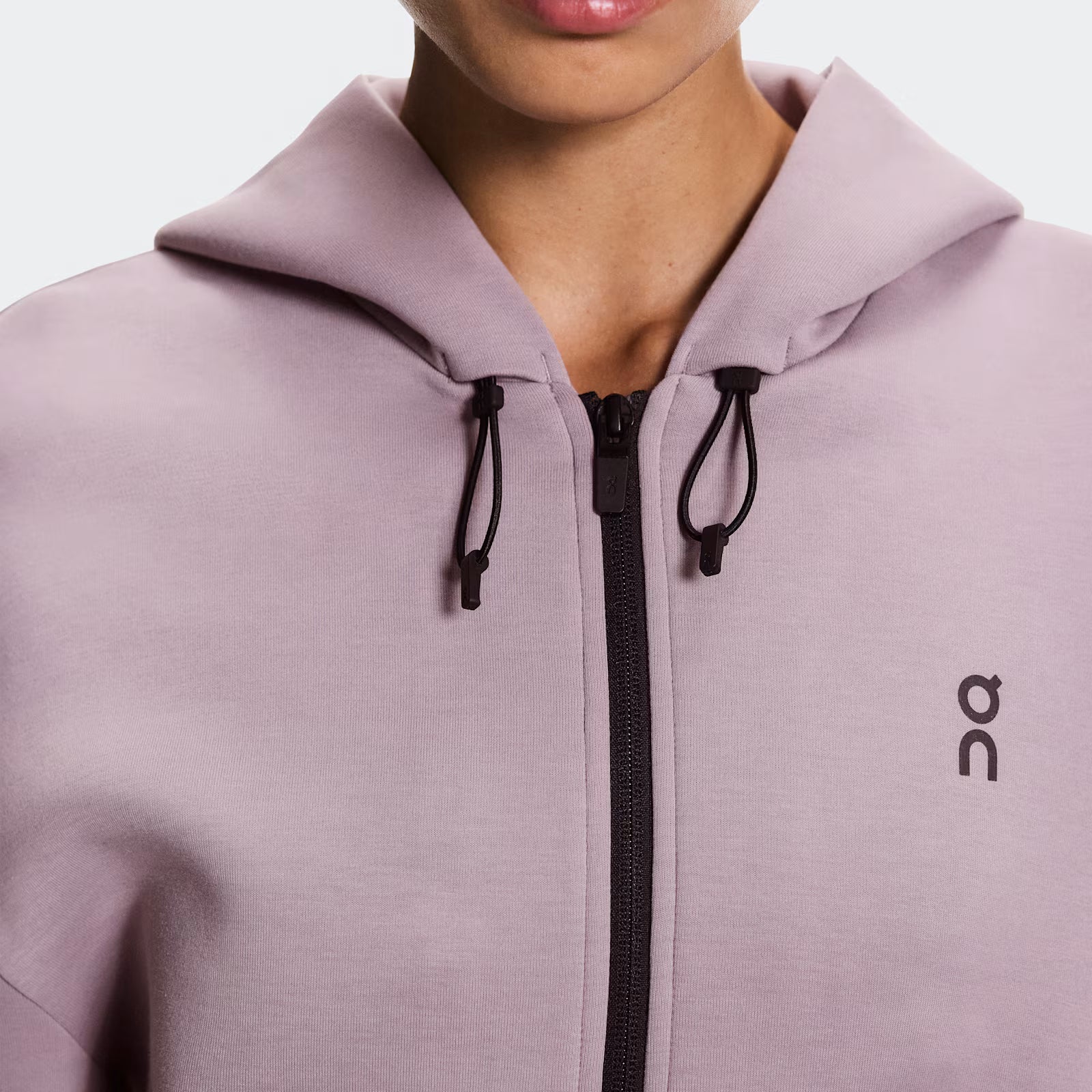 On Focus Tech Zip Hoodie Heron (Women'S)