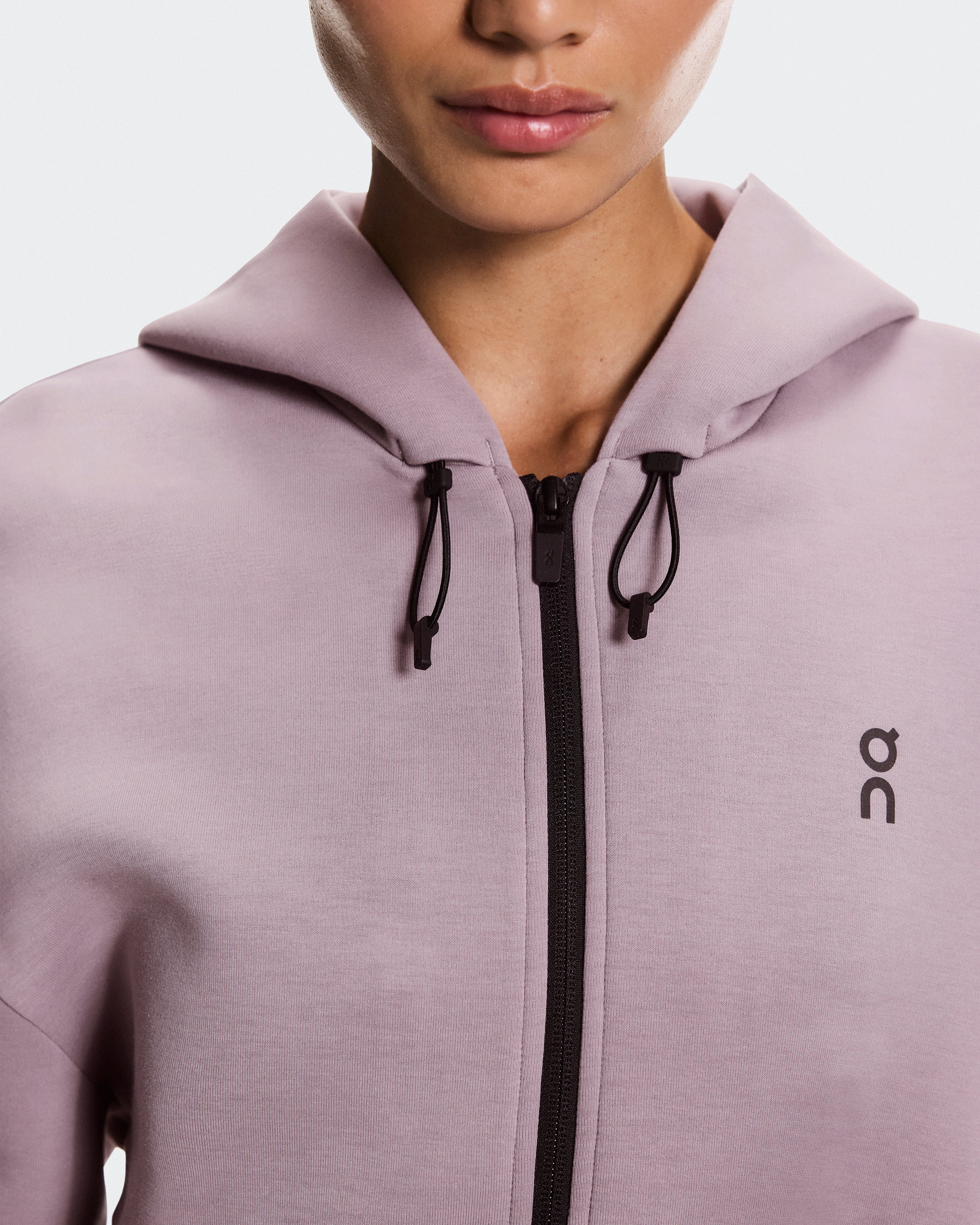On Focus Tech Zip Hoodie Heron (Women'S)