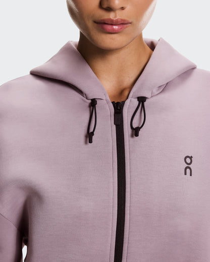 On Focus Tech Zip Hoodie Heron (Women'S)