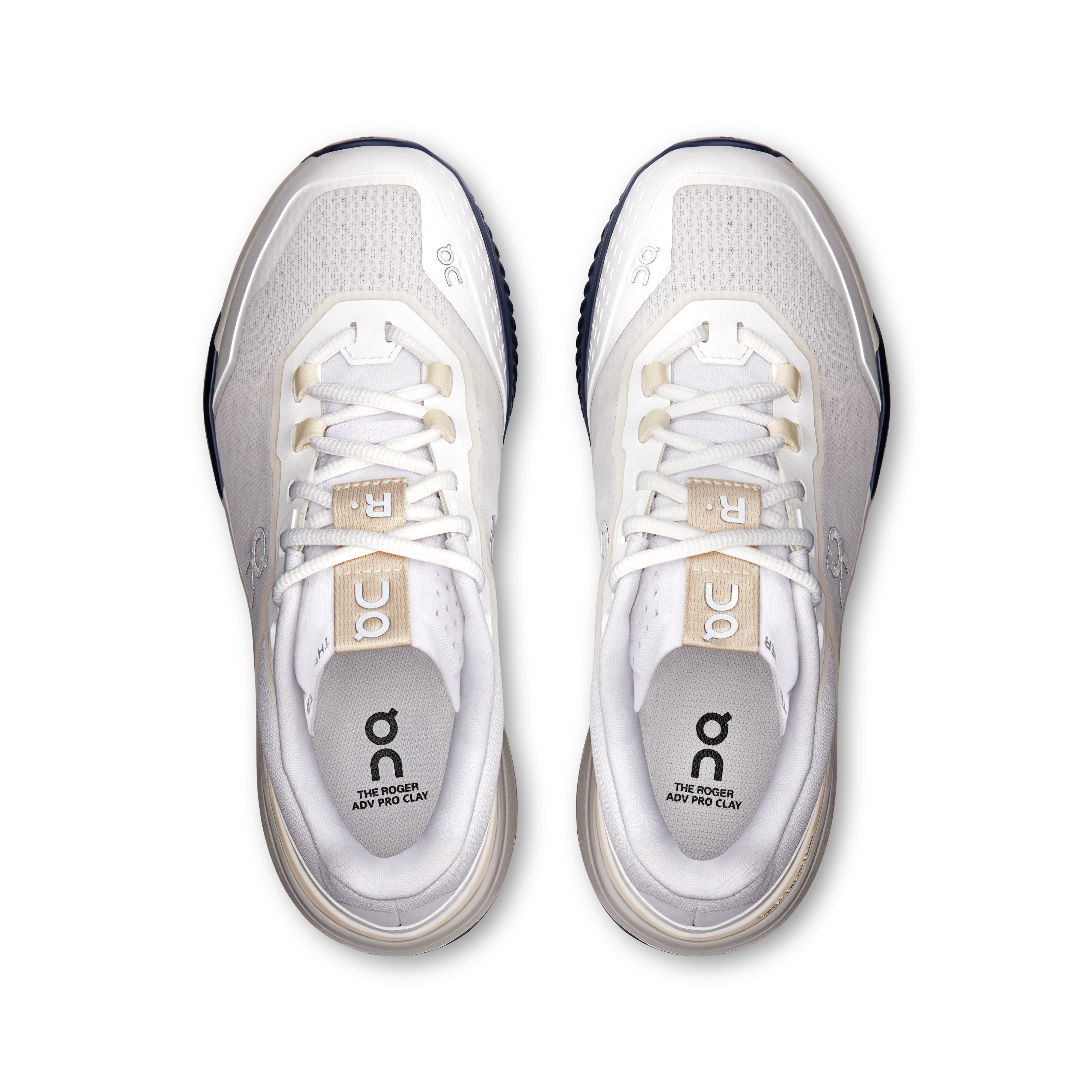 on running the roger advantage pro clay white cream (women's)