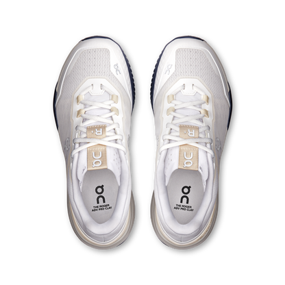 on running the roger advantage pro clay white cream (women's)