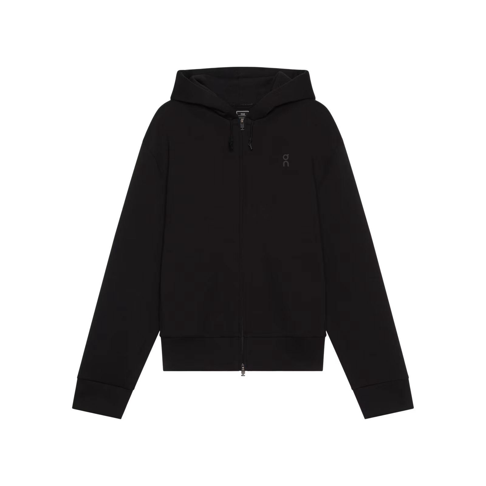 On Focus Tech Zip Hoodie Black (Women'S)
