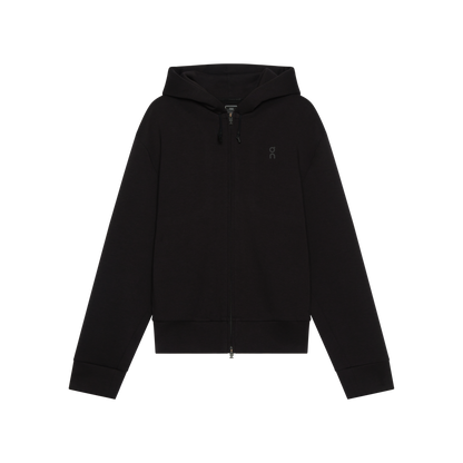 On Focus Tech Zip Hoodie Black (Women's)