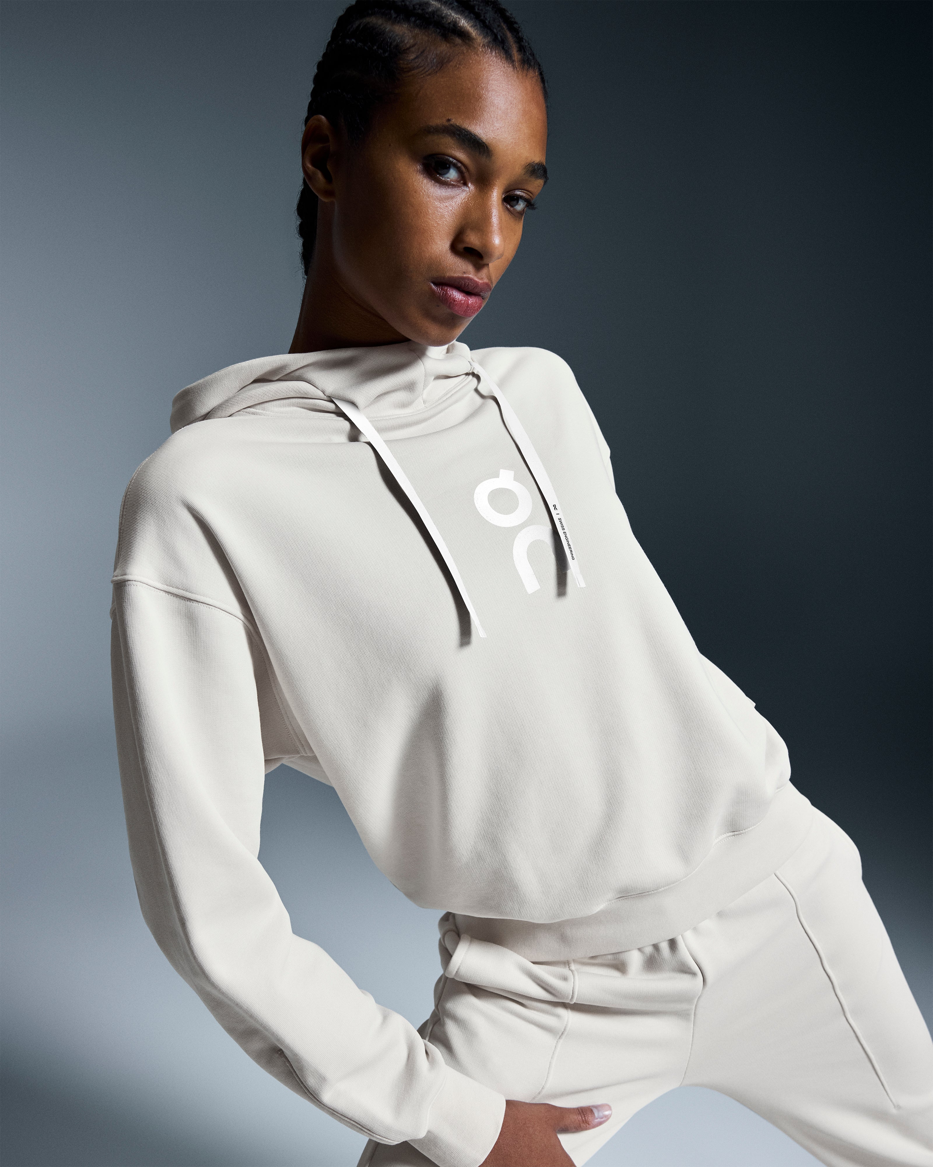 On Club Hoodie Silver (Women'S)