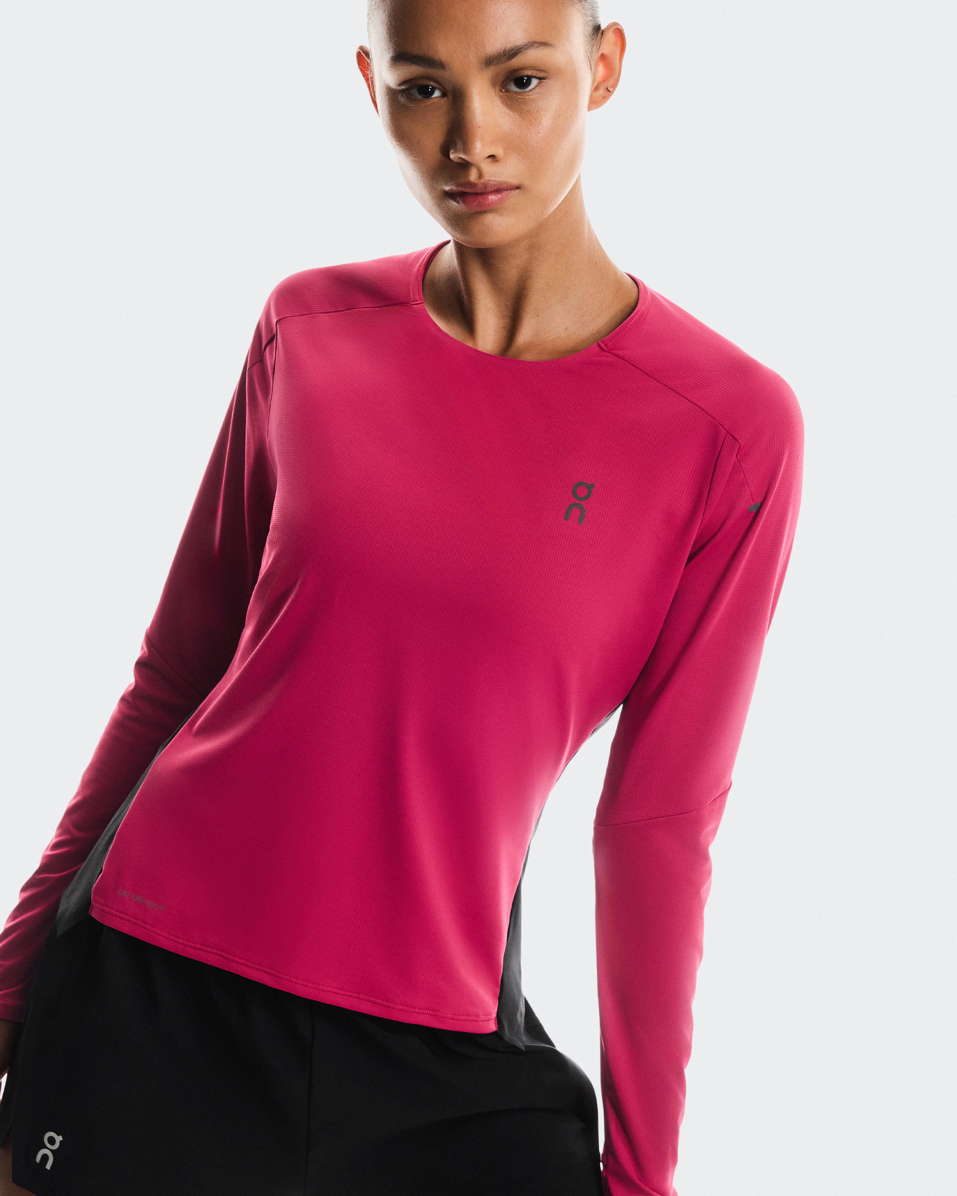 On Performance Long-T Grenadine | Black (Women'S)