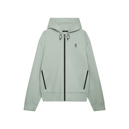 On Focus Tech Zip Hoodie Mineral (Women'S)