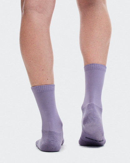 On Core Run Sock High 2P Foxglove | Mallow