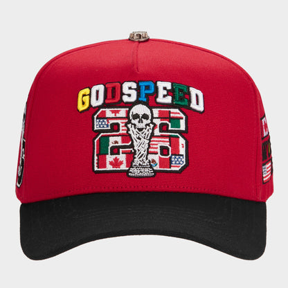 Godspeed '26 World Cup Hat (Black / Red)