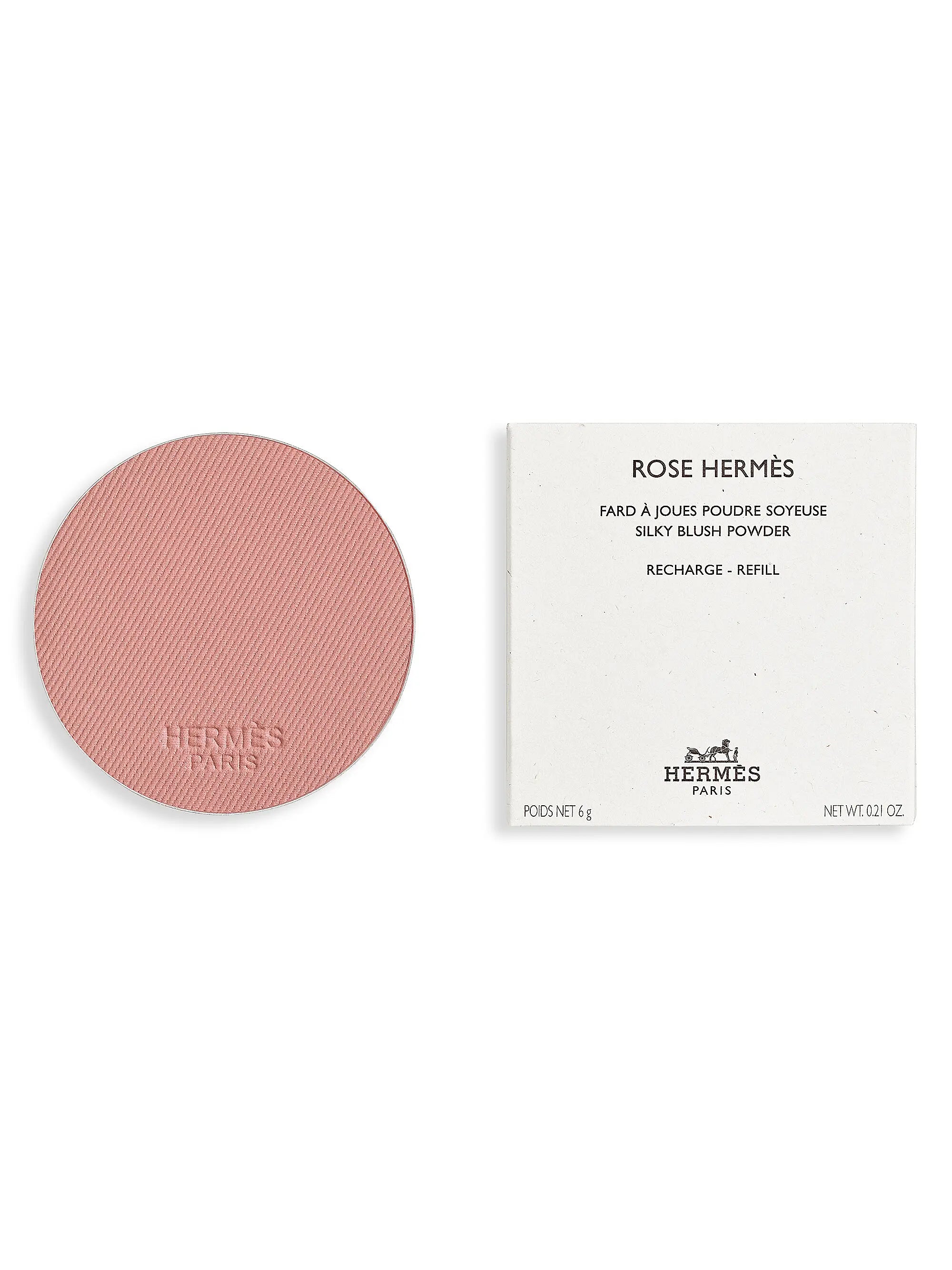 HERMÈS Rose Hermès Silky Blush Powder