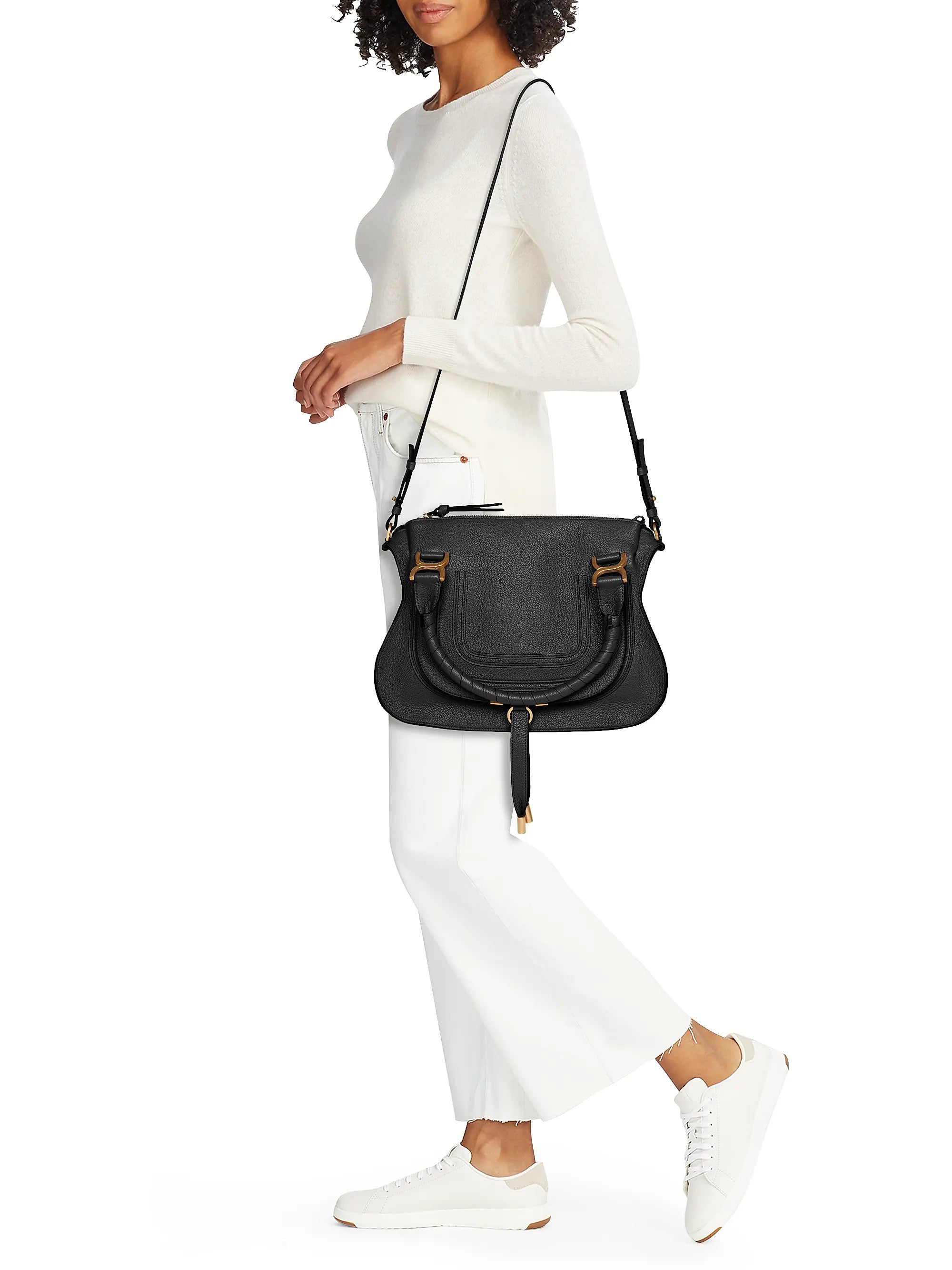 Chloé Medium Marcie Leather Satchel