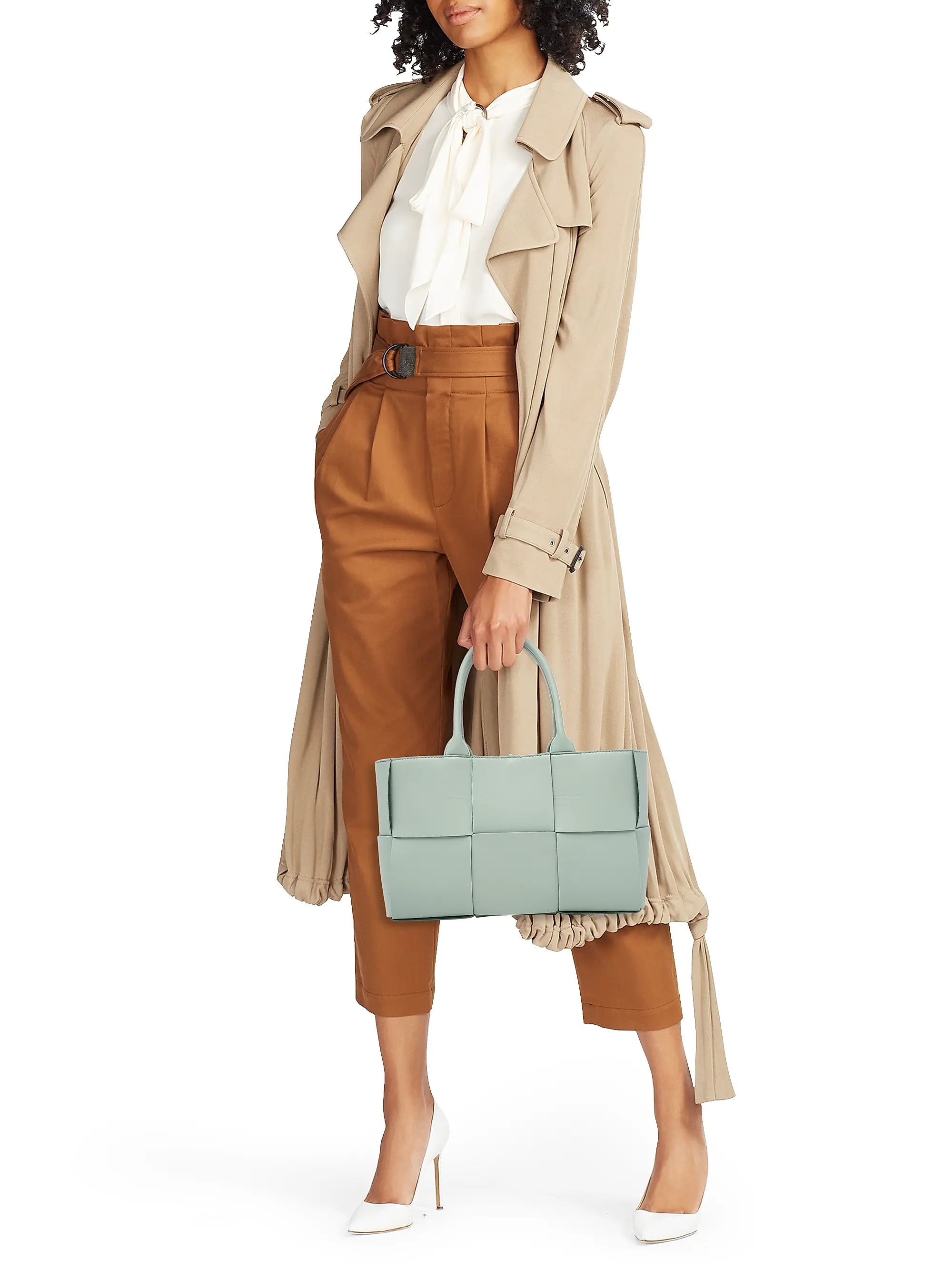 Bottega Veneta Small Arco Leather Tote
