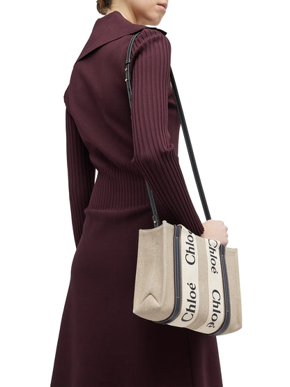 Chloé Woody Small Logo Tote