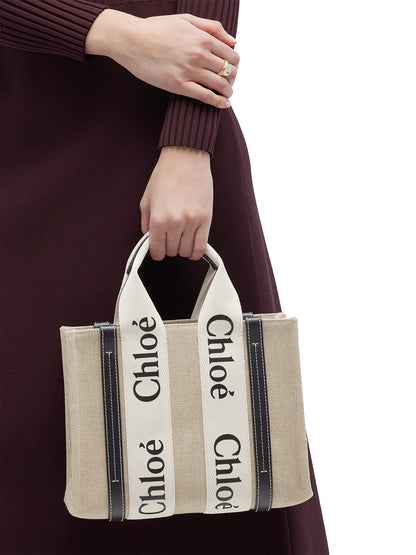 Chloé Woody Small Logo Tote