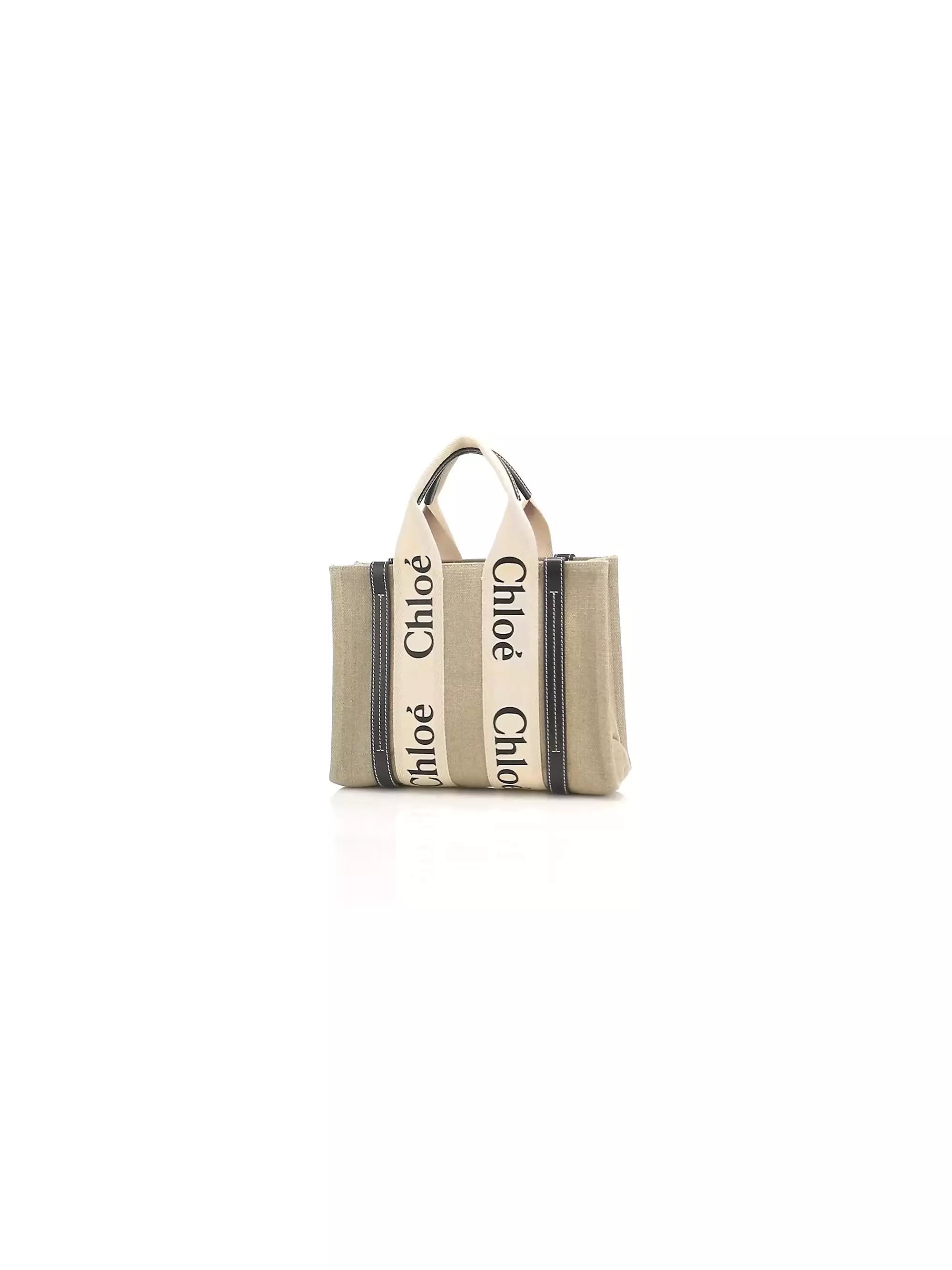 Chloé Woody Small Logo Tote