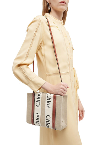 Chloé Woody Small Logo Tote