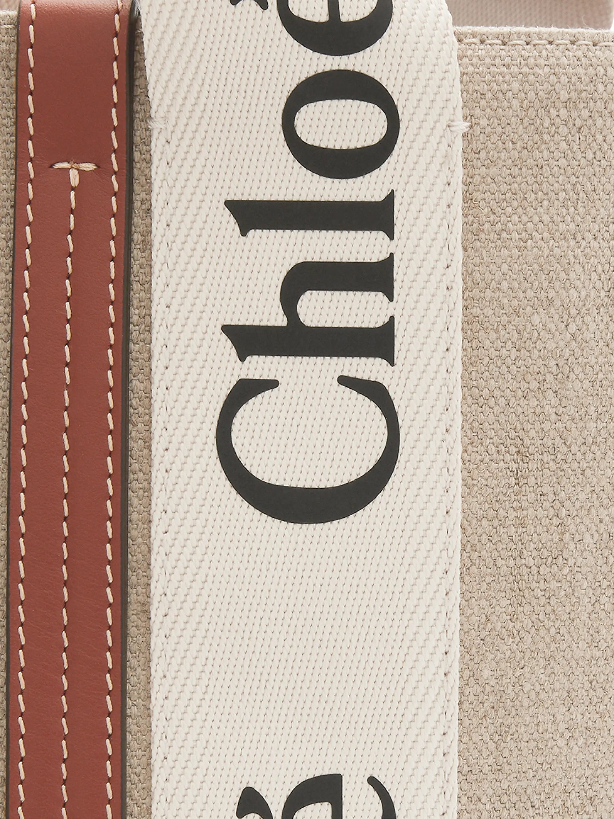 Chloé Woody Small Logo Tote