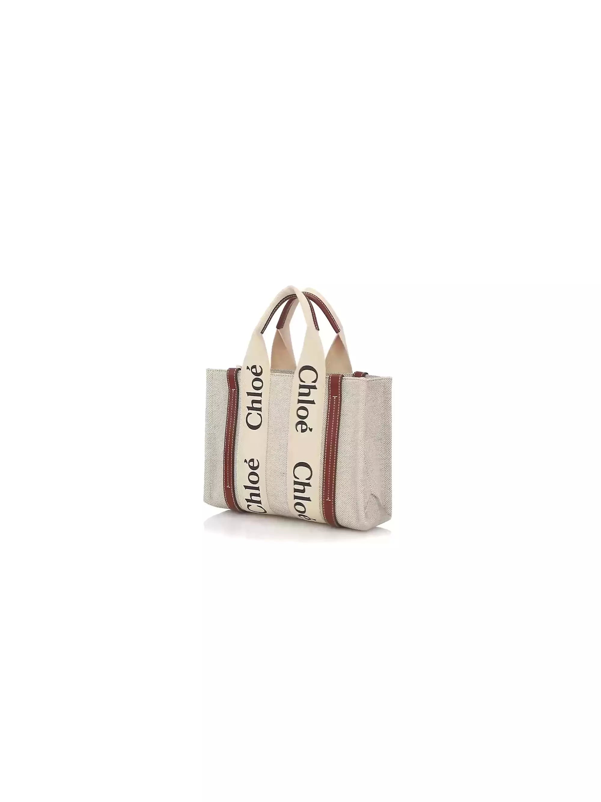 Chloé Woody Small Logo Tote