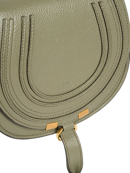 Chloé Mini Marcie Leather Saddle Bag