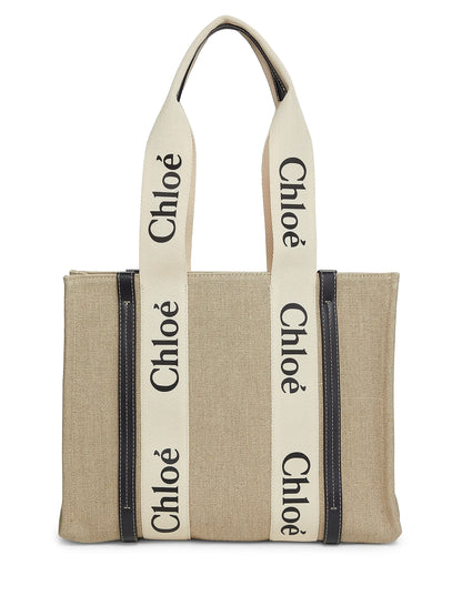 Chloé Woody Medium Logo Tote