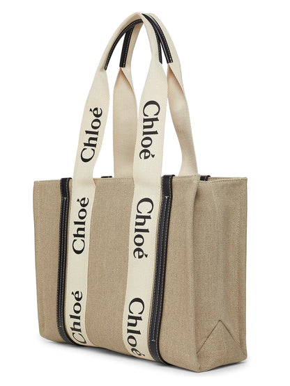 Chloé Woody Medium Logo Tote