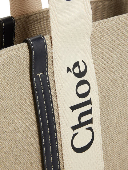 Chloé Woody Medium Logo Tote