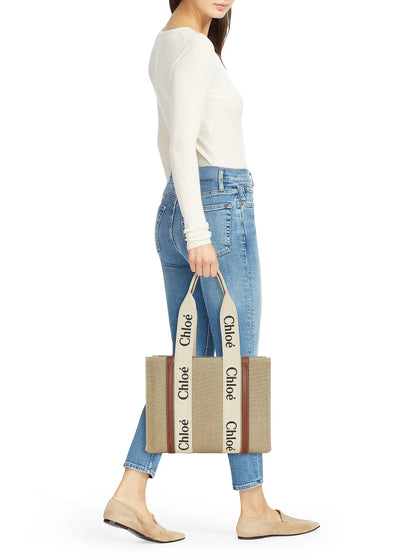 Chloé Woody Medium Logo Tote