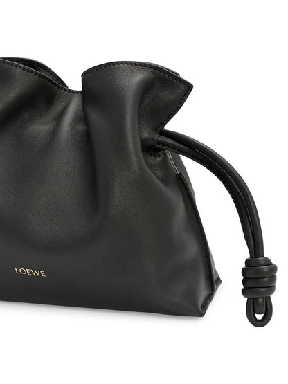 LOEWE Flamenco Mini Leather Clutch
