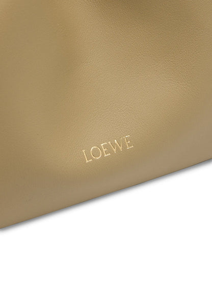 LOEWE Flamenco Mini Leather Clutch