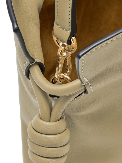 LOEWE Flamenco Mini Leather Clutch