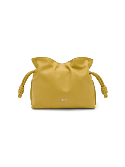 LOEWE Flamenco Mini Leather Clutch
