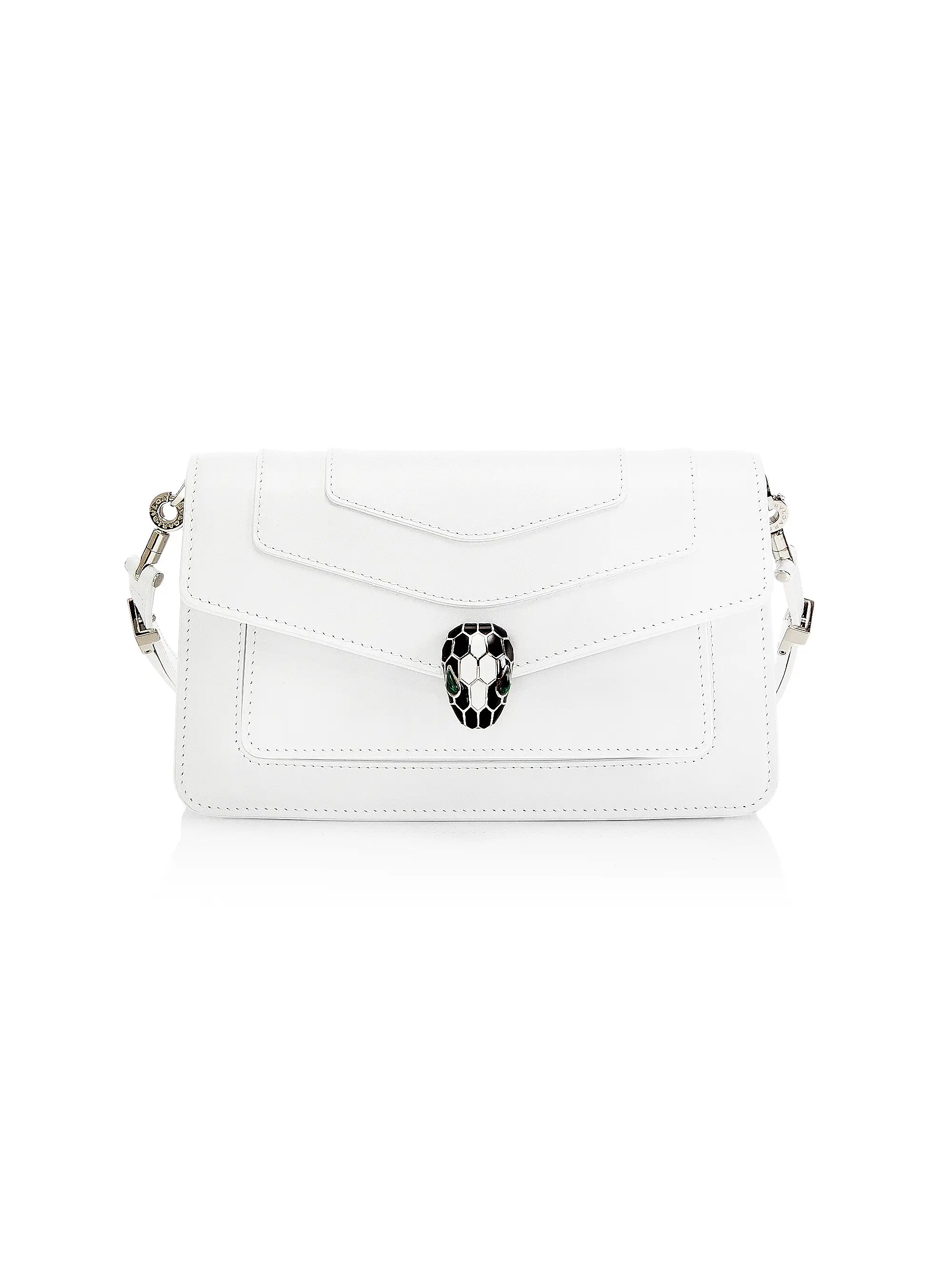 BVLGARI Serpenti Forever Leather Shoulder Bag