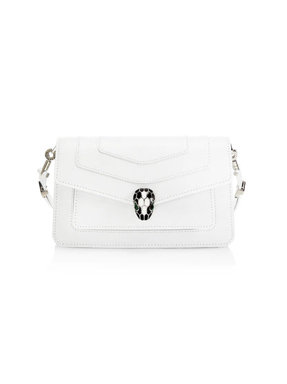 BVLGARI Serpenti Forever Leather Shoulder Bag