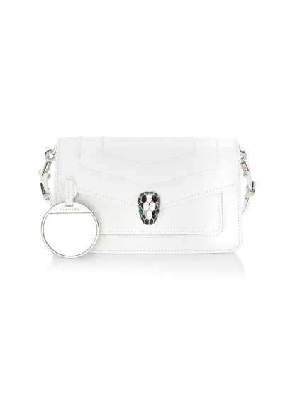 BVLGARI Serpenti Forever Leather Shoulder Bag