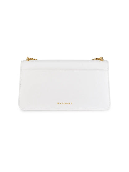 BVLGARI Serpenti E/W Maxi Chain Leather Shoulder Bag