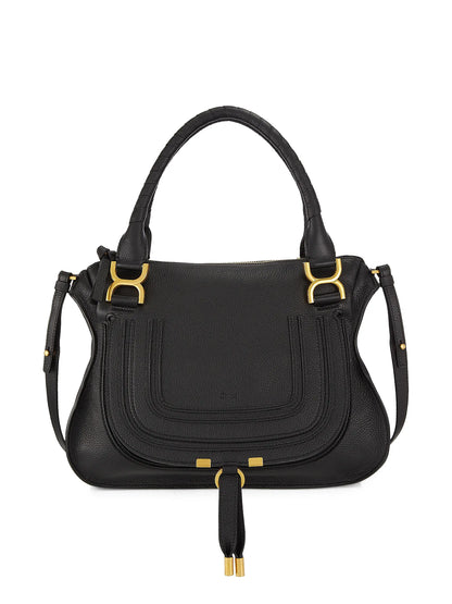 Chloé Medium Marcie Leather Double Carry Satchel