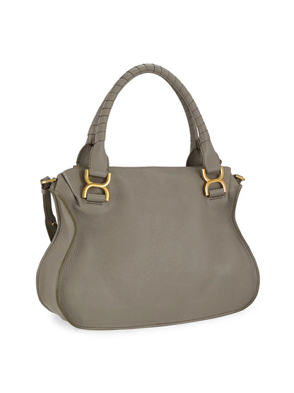 Chloé Medium Marcie Leather Double Carry Satchel